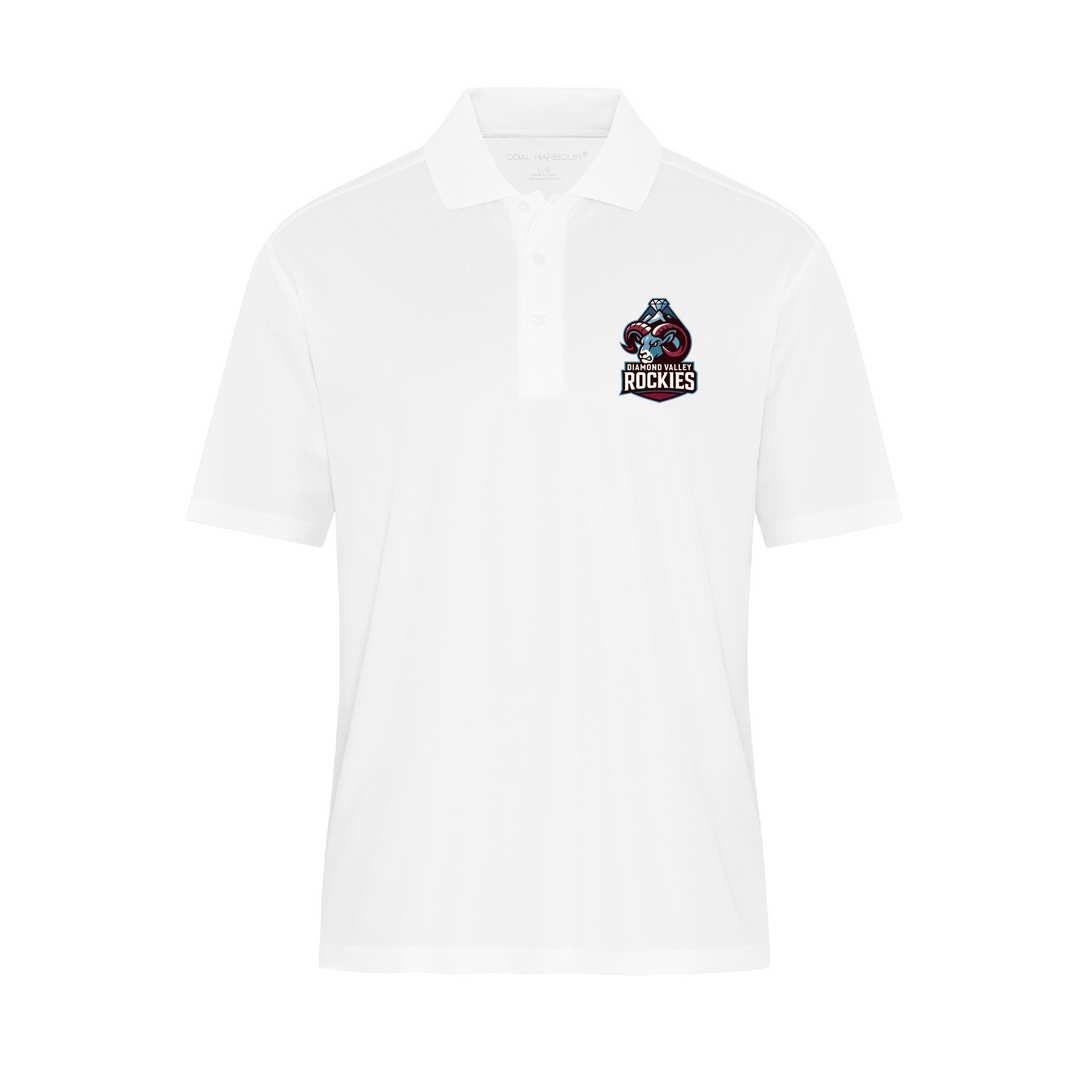 Coal Harbour Youth Sport Shirts Everyday Snag Resistant Polo - Diamond Valley Rockies