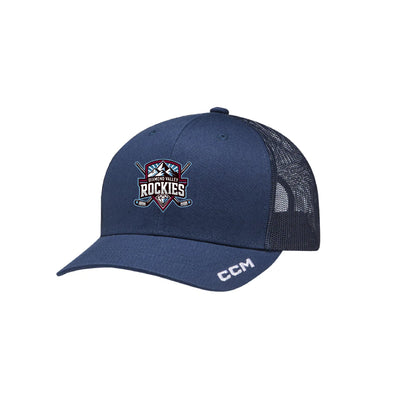 CCM Team Meshback Trucker Cap - Diamond Valley Rockies