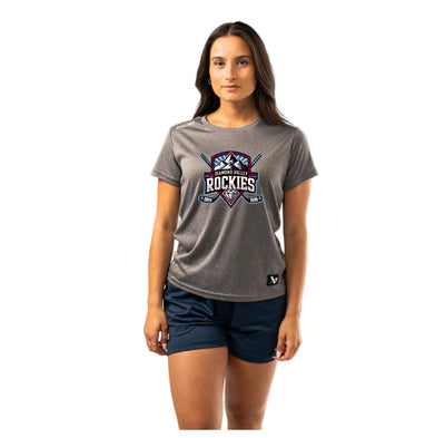 Bauer Women's Team Tech Tee - Diamond Valley Rockies