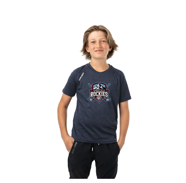 Bauer Youth Team Tech Tee - Diamond Valley Rockies