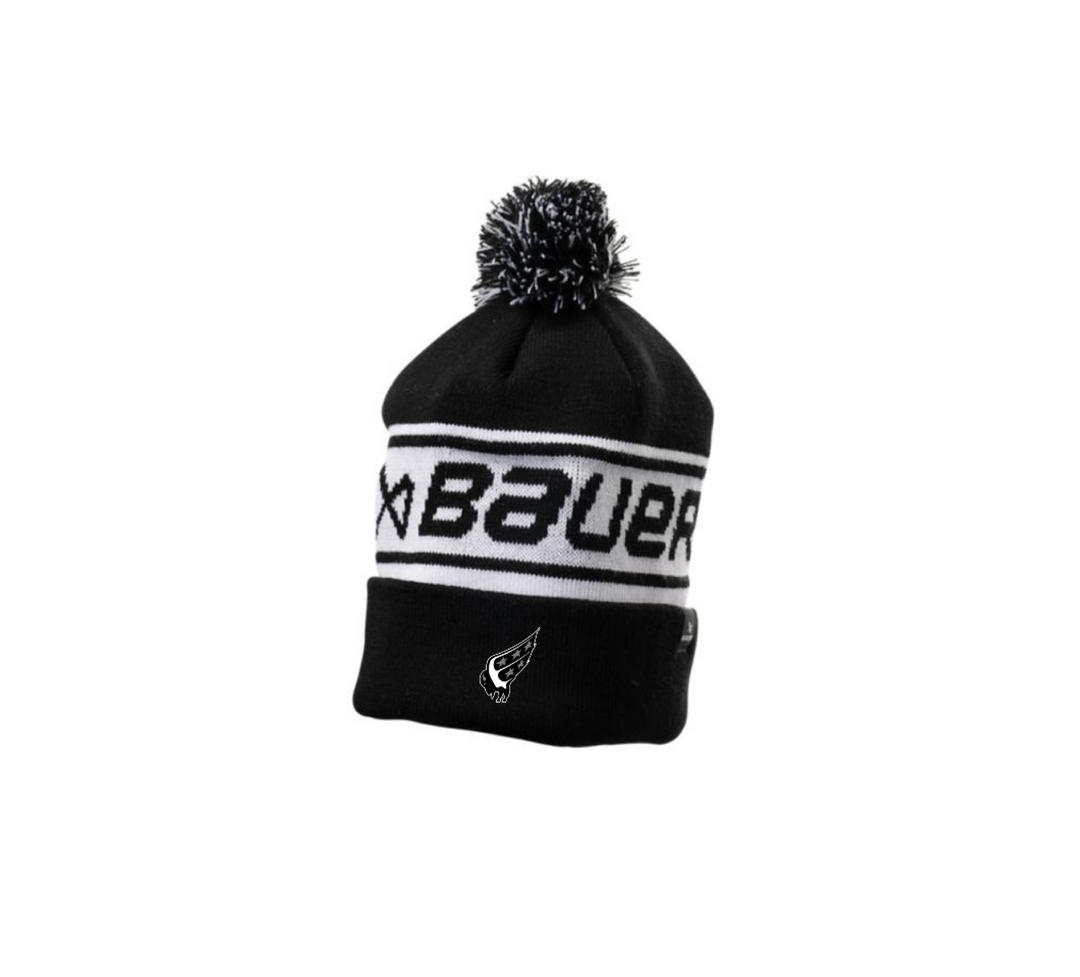 Bauer Team Ribbed Pom - Foothills Bisons