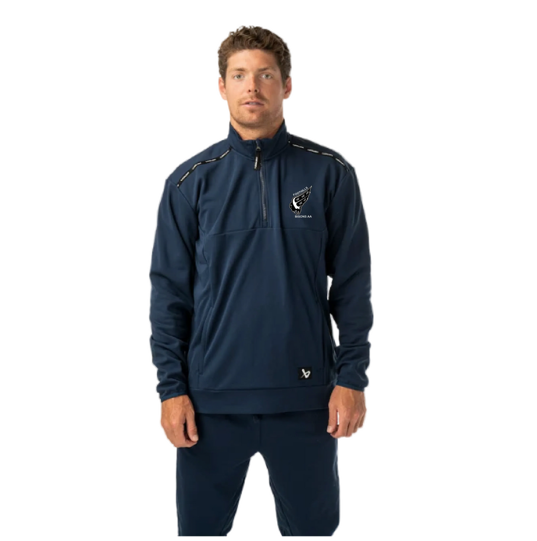 Bauer Team Fleece 1/2 Zip - Foothills Bisons