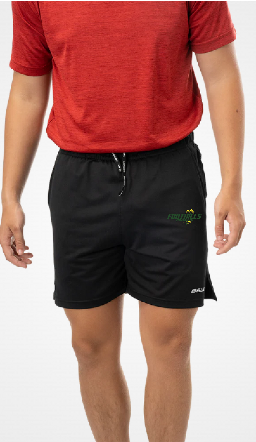 BAUER MENS TEAM KNIT SHORT - FOOTHILLS RINGETTE