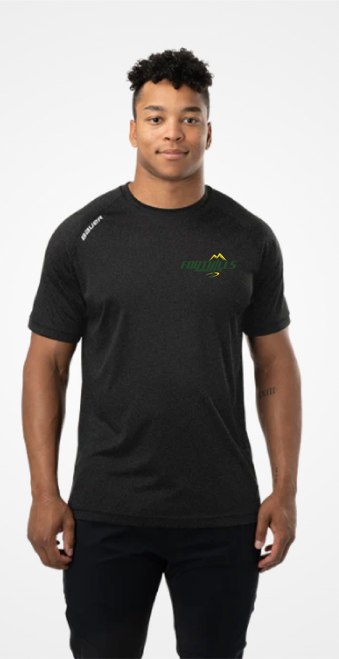 BAUER MENS TEAM TECH TEE - FOOTHILLS RIGNETTE