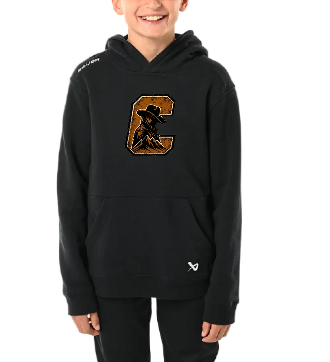 Bauer Youth Ultimate Hoodie - CLARESHOLM COWBOYS