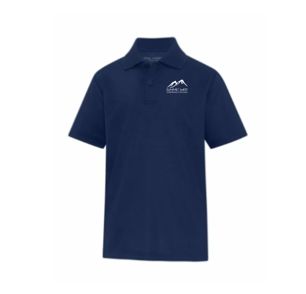 Coal Harbour Youth Sport Shirts Everyday Snag Resistant Polo - Summit West Independent School