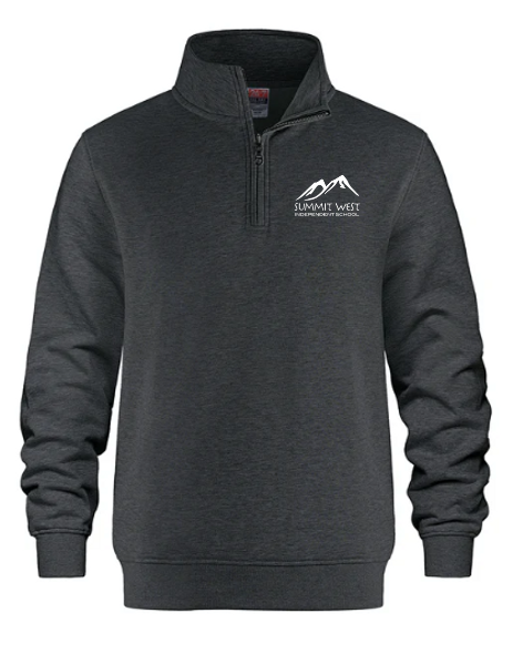 Flux Youth 1/4 Zip Sweater - Summit West Independent School