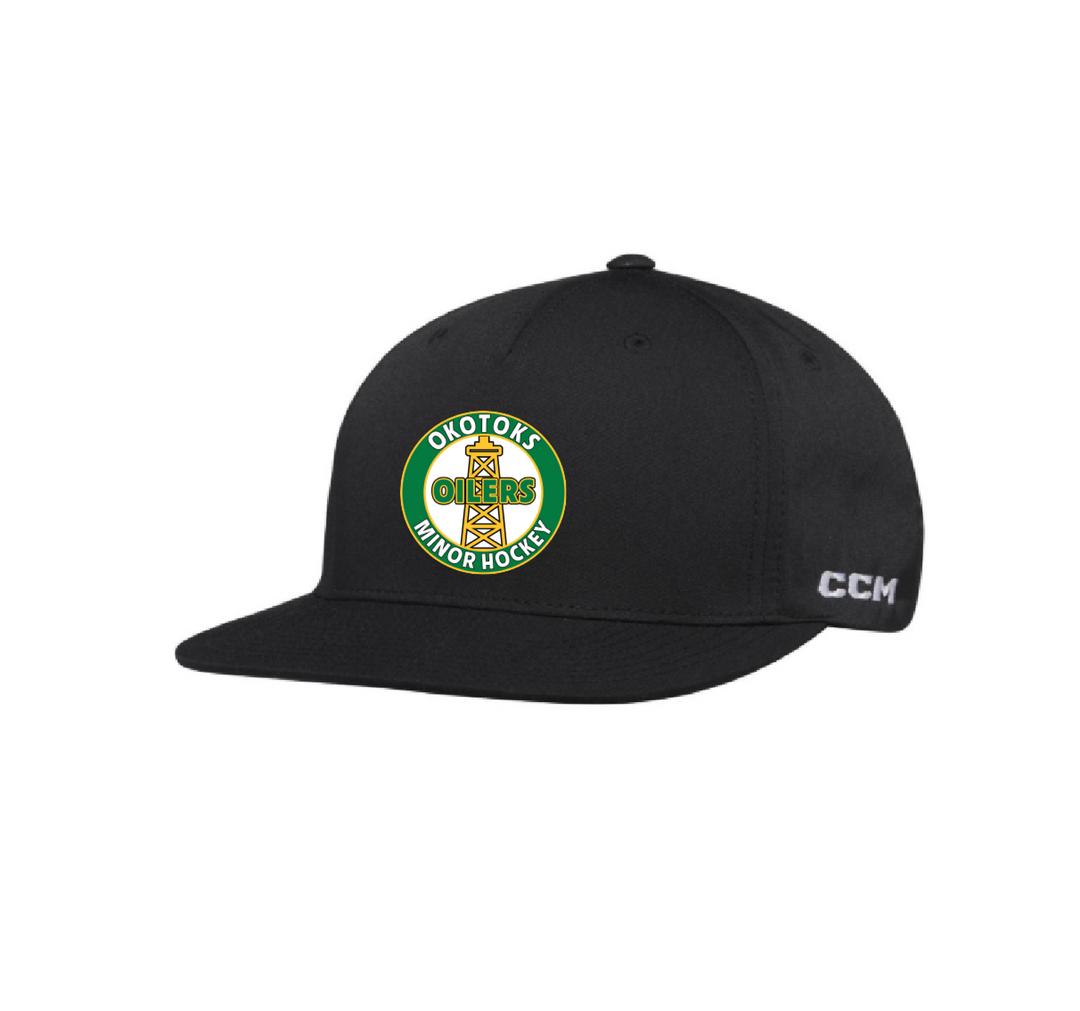 CCM Youth Flat Brim Snapback - OMHA