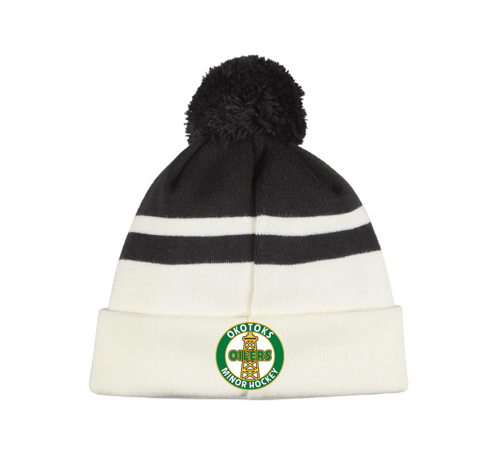 CCM Team Pom Fleece Beanie - OMHA