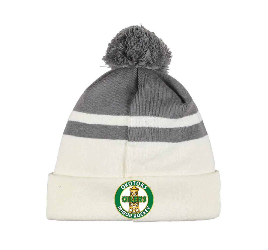 CCM Team Pom Fleece Beanie - OMHA