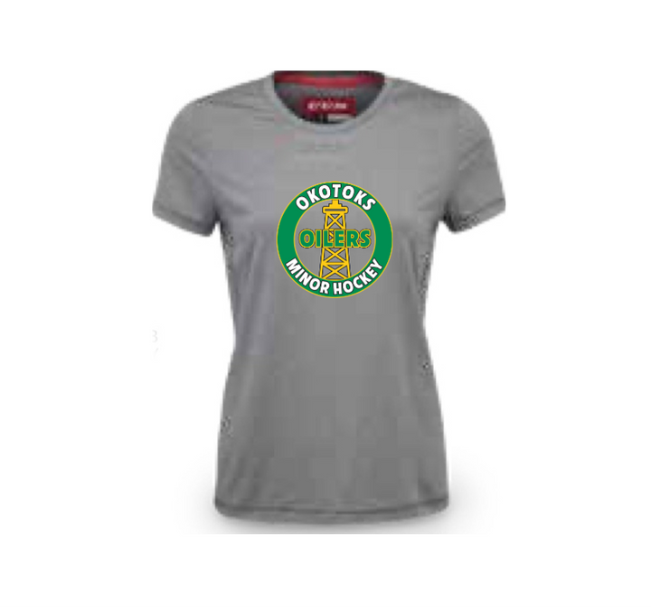 CCM Women's Training Short Sleeve Tee - OMHA