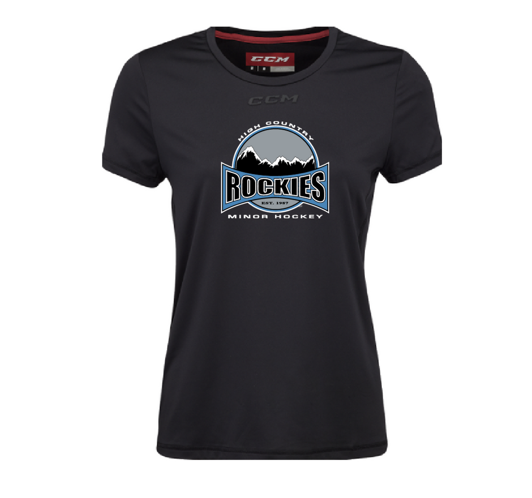 CCM Women's Training Short Sleeve Tee - High Country Rockies