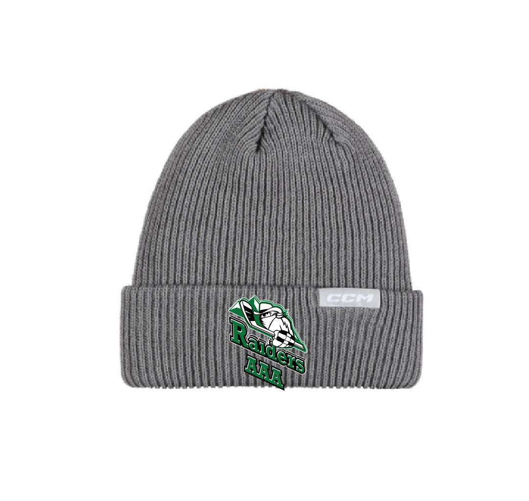 CCM High Cuffed Beanie - Raiders AAA