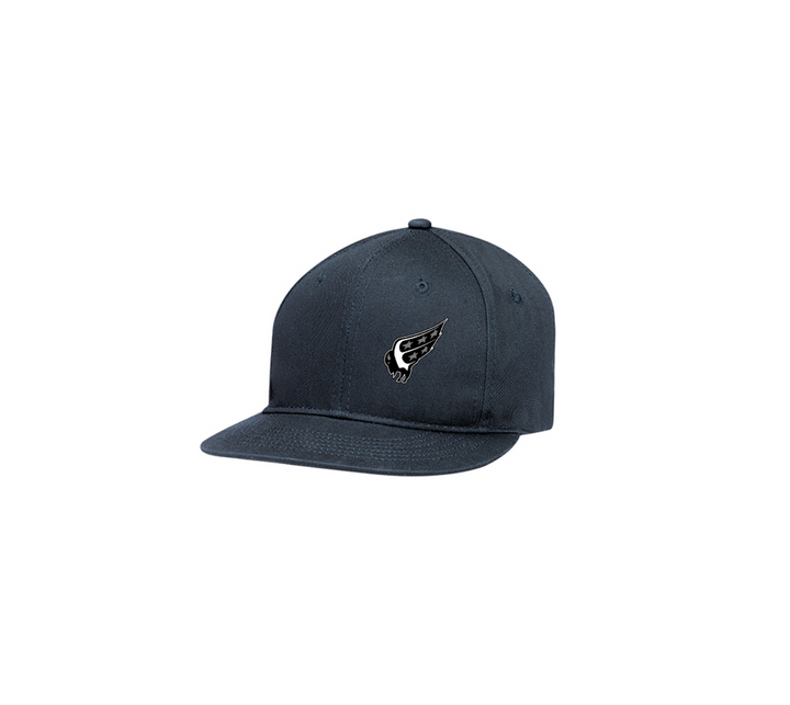 Deluxe Chino Twill Flat Brim - Foothills Bisons