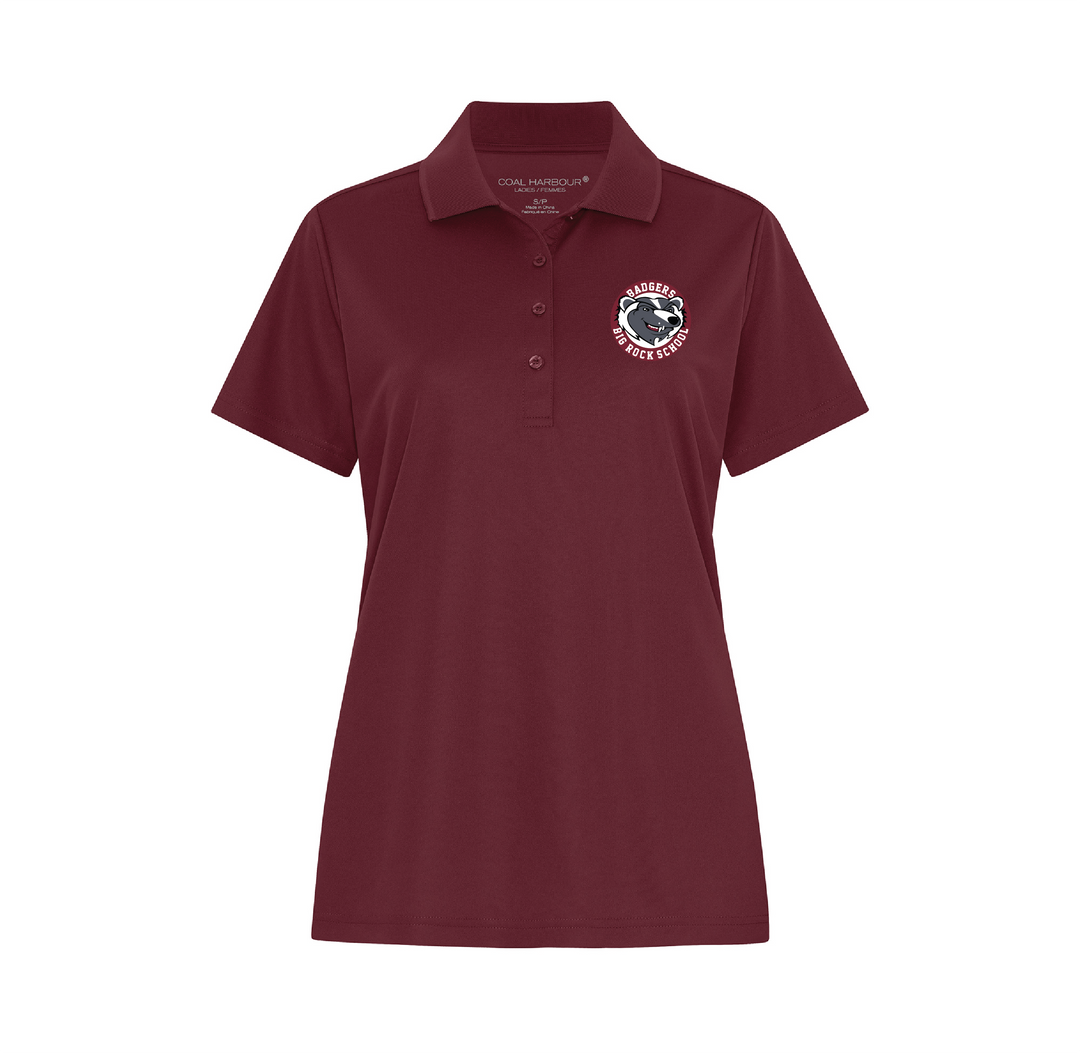 COAL HARBOUR® EVERYDAY SNAG RESISTANT LADIES’ POLO - BIG ROCK SCHOOL