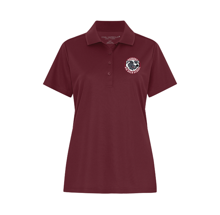 COAL HARBOUR® EVERYDAY SNAG RESISTANT LADIES’ POLO - BIG ROCK SCHOOL