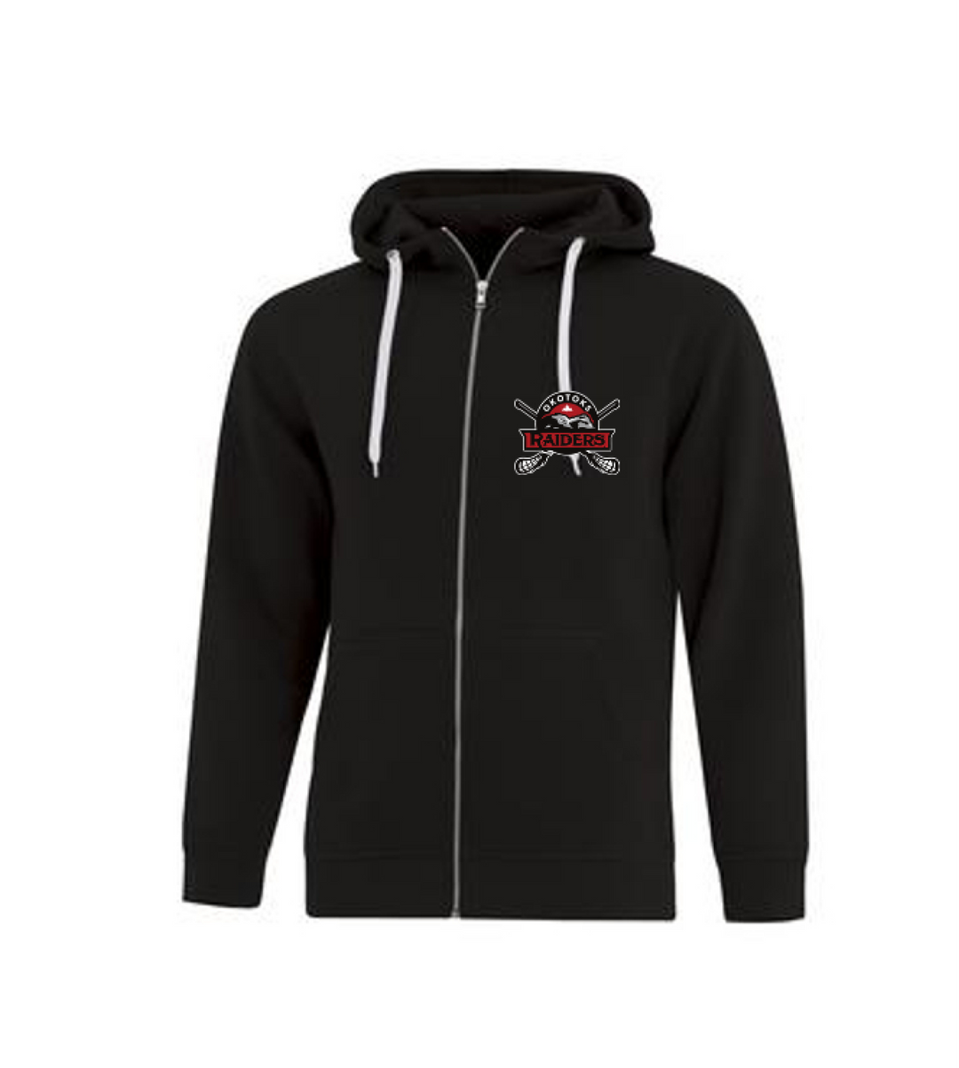 ATC ES Active Full-Zip Hooded Sweatshirt - RAIDERS LACROSSE