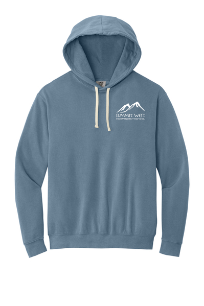 Comfort Colours Lightweight Hooded Sweatshirt - Summit West Independent School