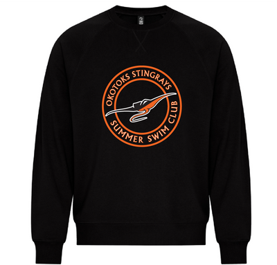 KOI® ELEMENT CVC FRENCH TERRY CREWNECK - STINGRAYS