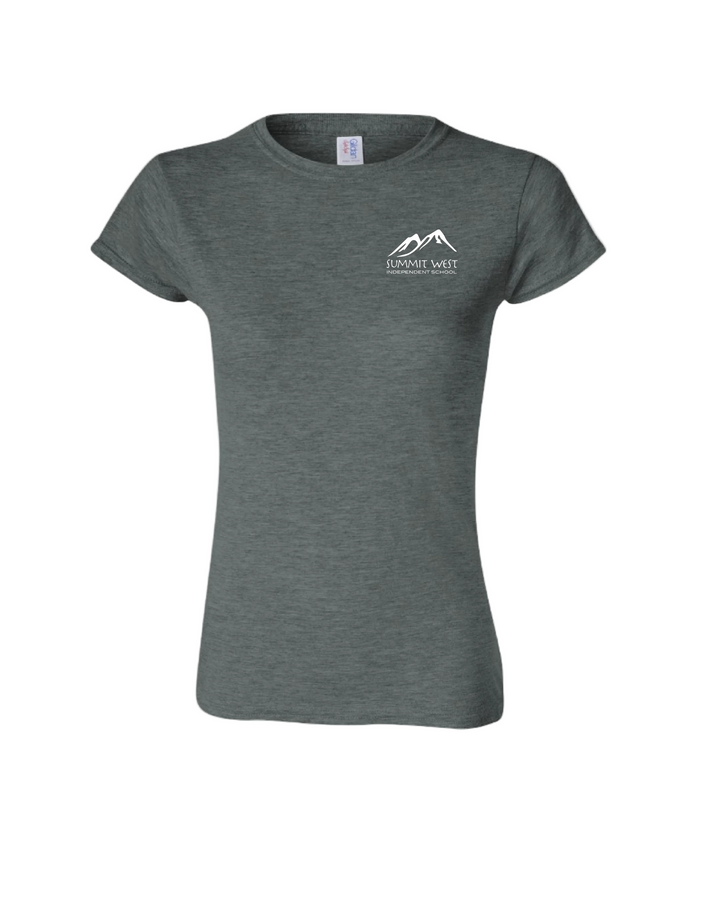 Grade 7-12 Women's Gym Strip T Shirt- Summit West Independent School