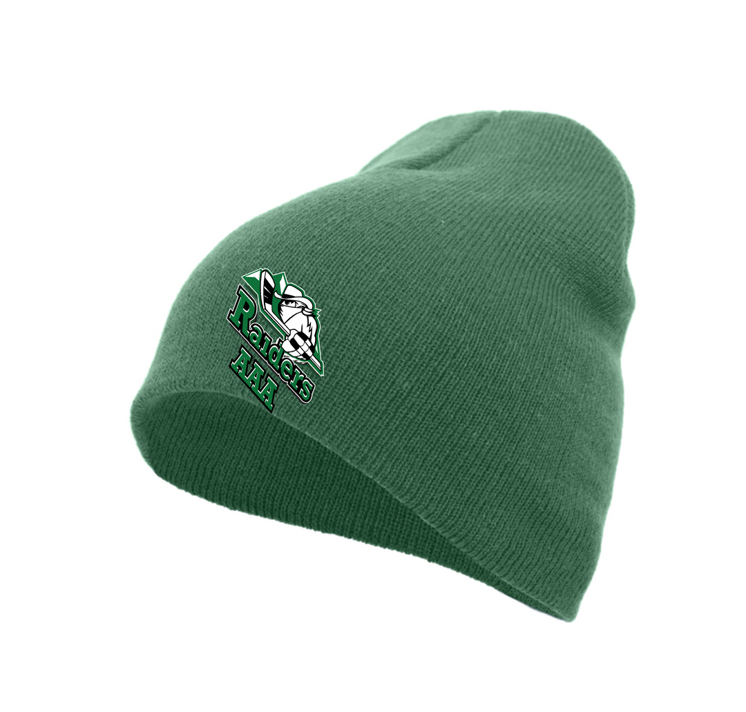 Pacific Headwear Basic Knit Beanie - Raiders AAA