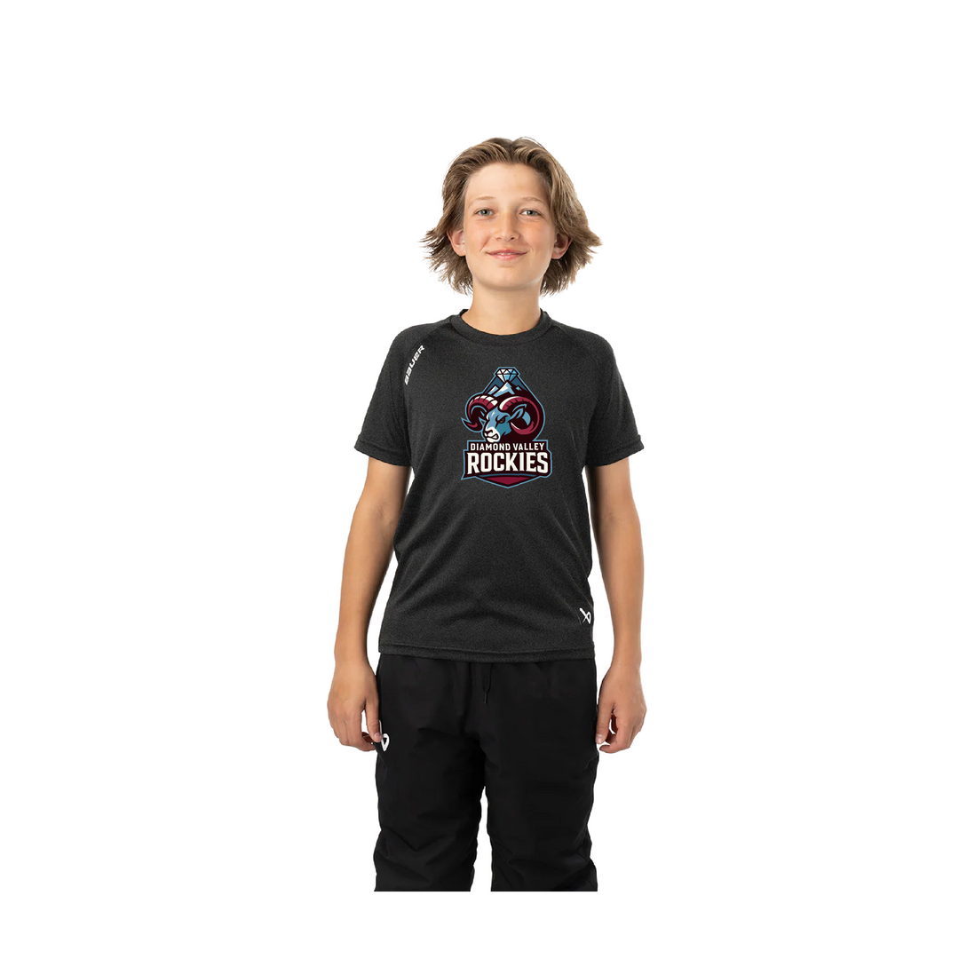 Bauer Youth Team Tech Tee - Diamond Valley Rockies