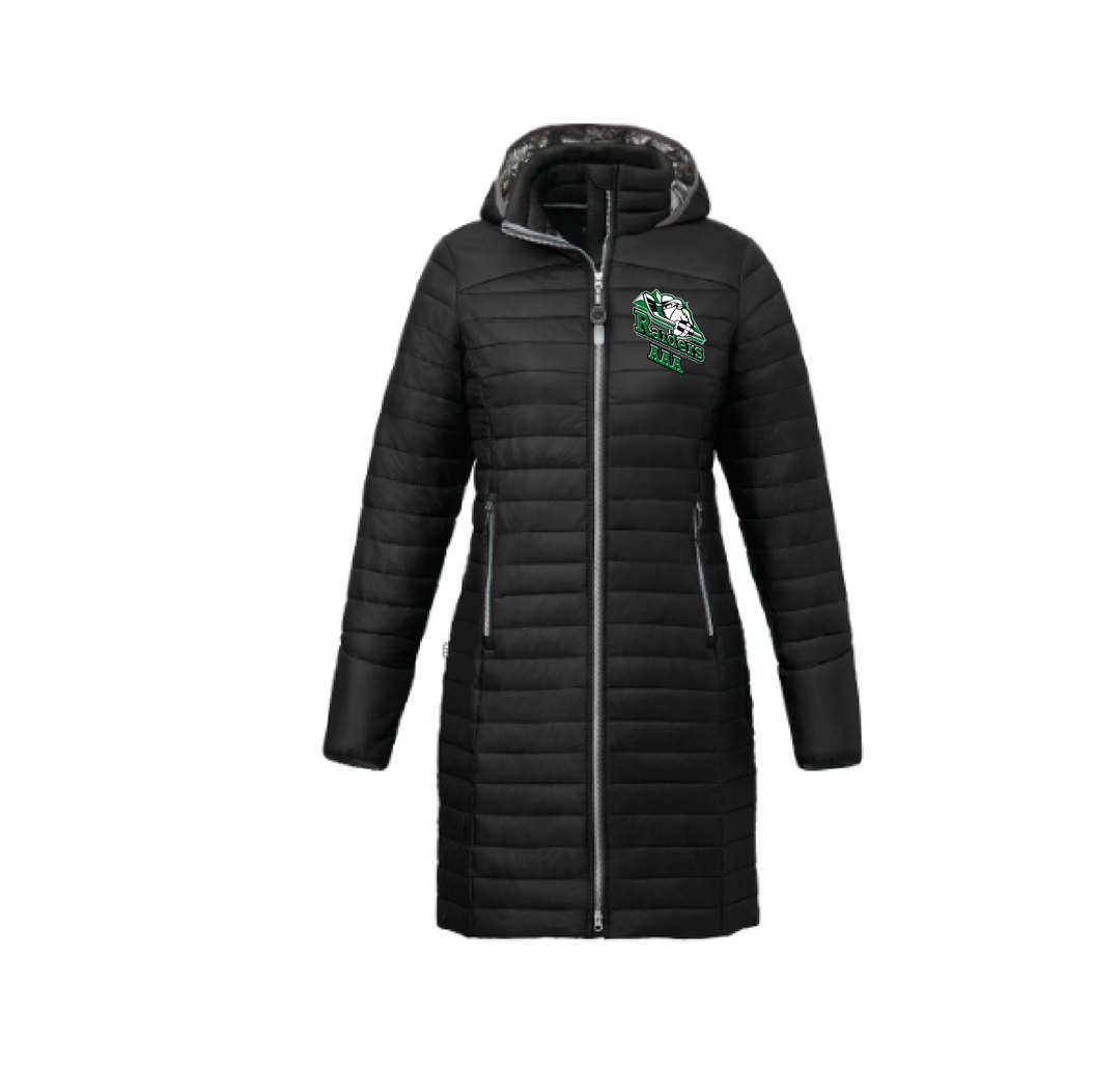 Trimark Women's Silverton Long Packable Insulated Jacket - Raiders AAA