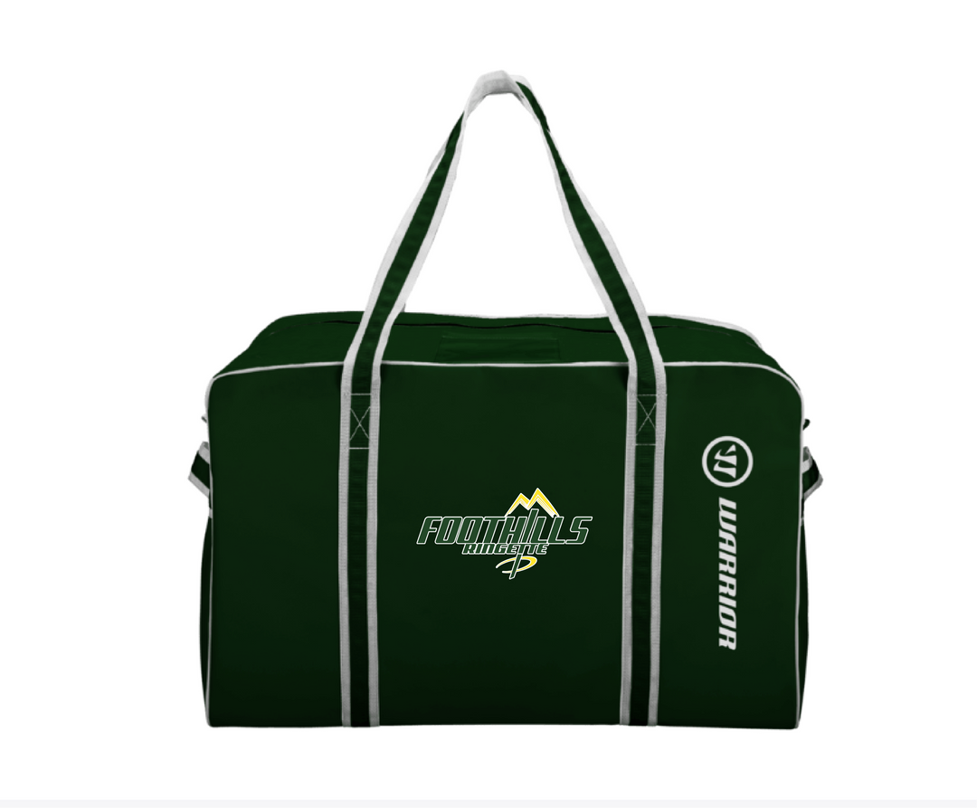 WARRIOR PRO HOCKEY BAG (LARGE) -FOOTHILLS RINGETTE