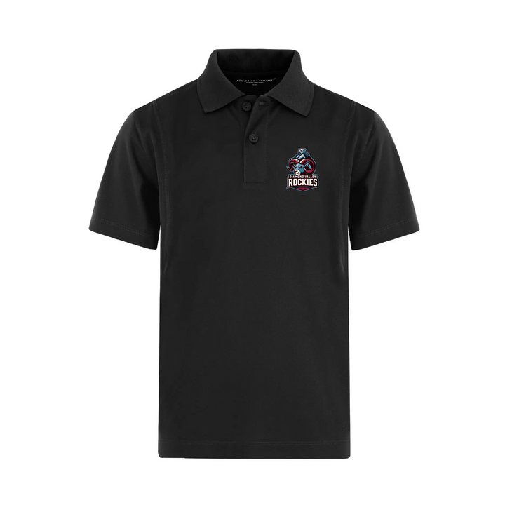 Coal Harbour Youth Sport Shirts Everyday Snag Resistant Polo - Diamond Valley Rockies
